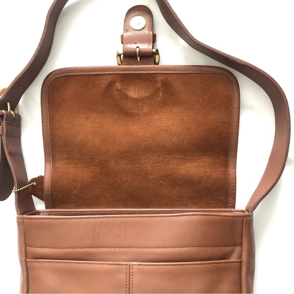 VTG 90s COACH Shoulder Bag 🐂 - Picture 5 of 16